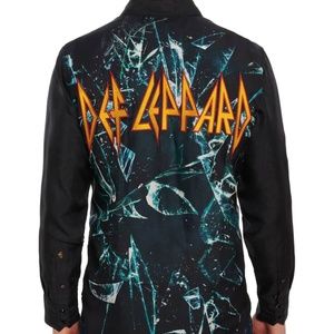 Robert Graham Dangerous Def Leppard Shirt
